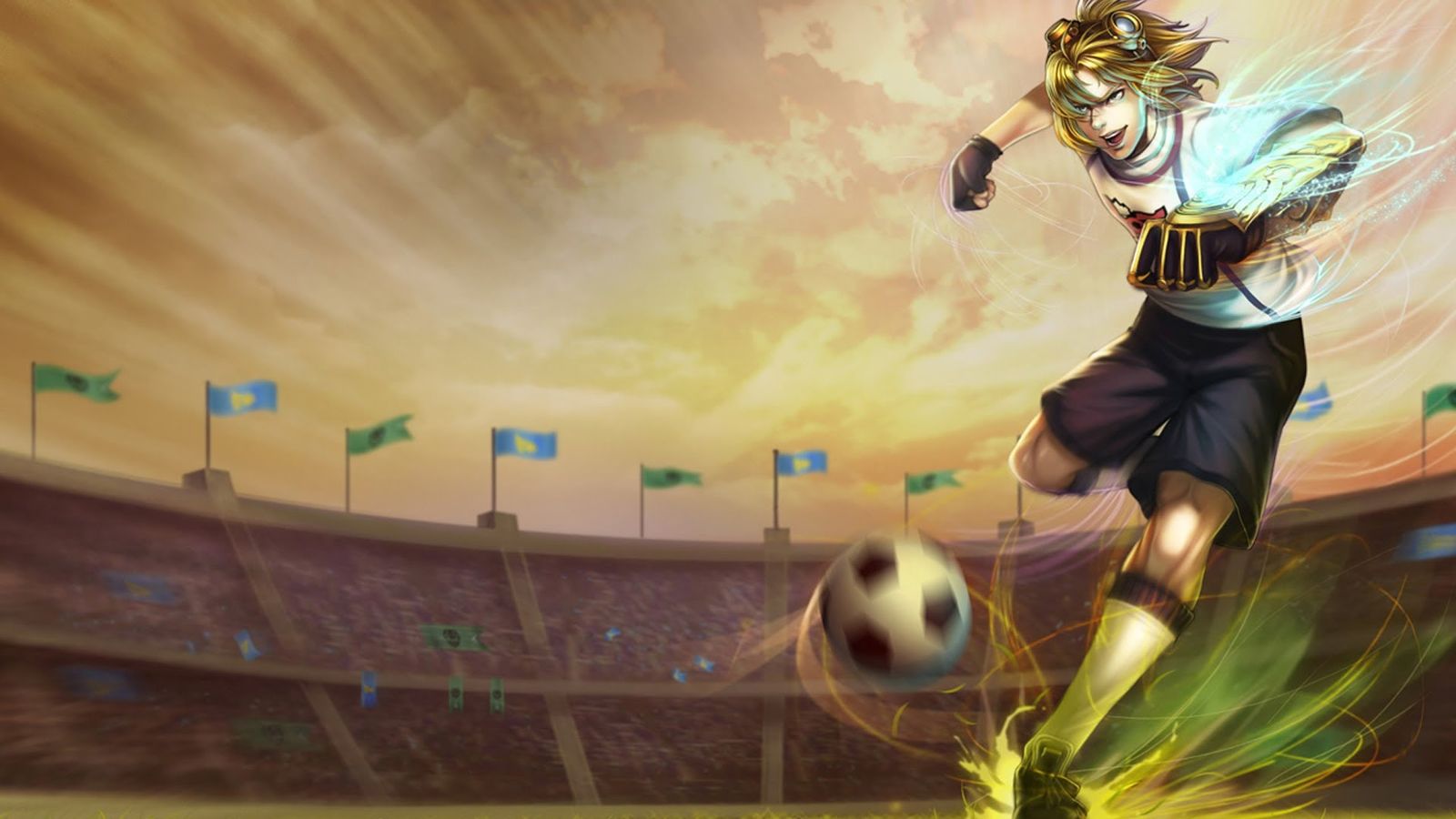 მიეცით ნიკოს Striker Ezreal სკინი